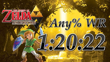 The Legend of Zelda: A Link Between Worlds any% Speedrun in 1:20:22 (Former WR)