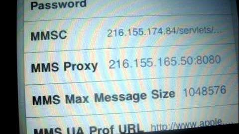 How to get MMS on iPhone using T-Mobile with iPhone 3G 3.1.3