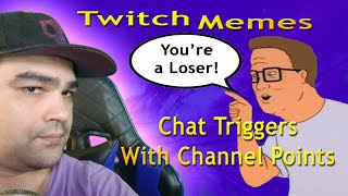 Memes For Twitch Using Chat Channel Points Triggers - Lioranboard