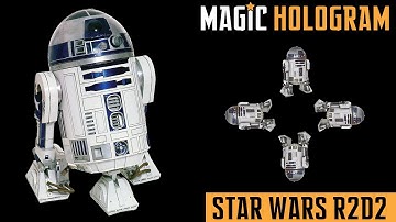 Démo R2D2 HOLOGRAM STAR WARS