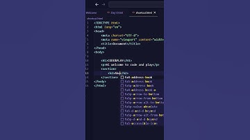 Create a Basic HTML Page in 60 Seconds | HTML Tutorial #shorts