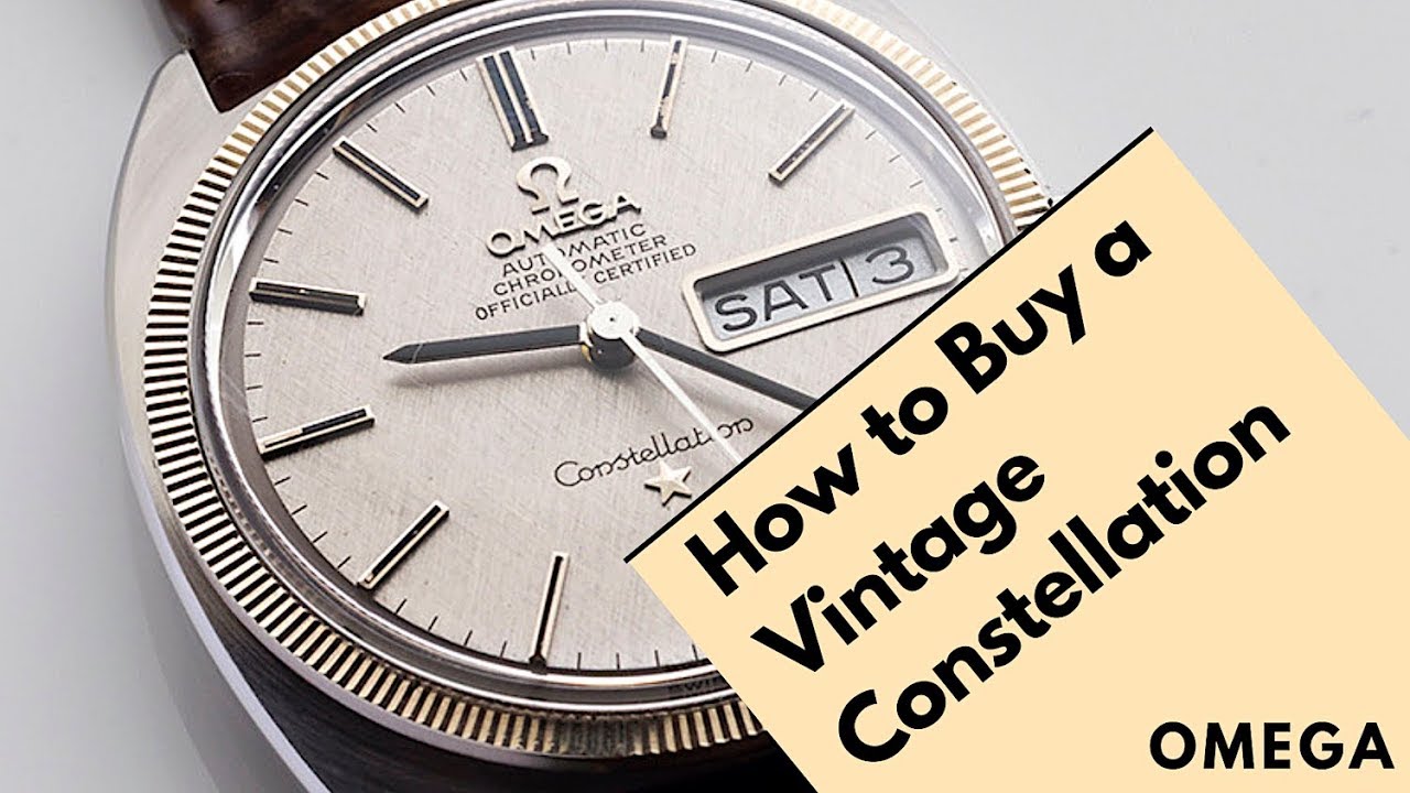 How to Buy a Vintage Omega Constellation - YouTube