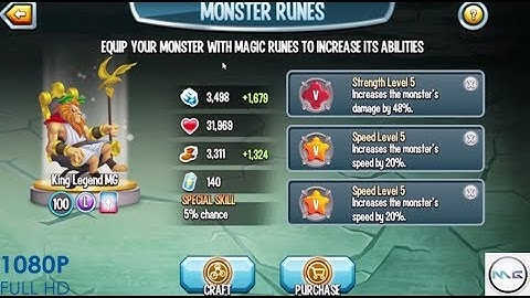 Monster Legend | Layth Level 1-100 Skills & Combat *Special* | 1080P