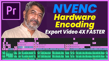 How To Export Your Videos 4 Time Faster Using GPU HARDWARE ENCODING in Premiere Pro!|Part-35
