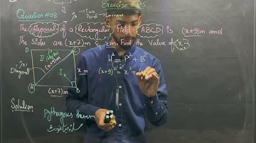 9th Class||Mathematics(New Syllabus )||Chapter 6||Exercise 6.5|| Question 8( All parts)|| Explained 