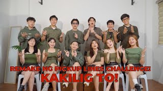 VLOG 244 Remake ng Pickup lines challenge! Kakilig to!