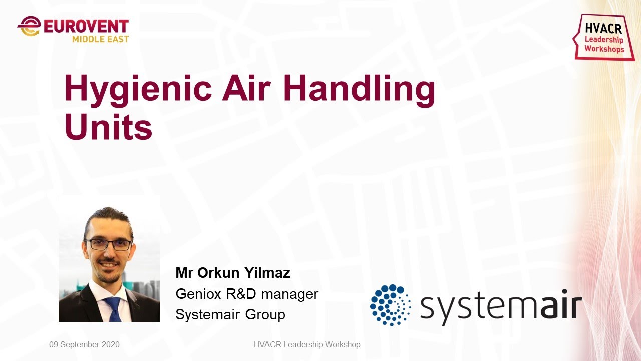 Systemair: Hygienic Air Handling Units