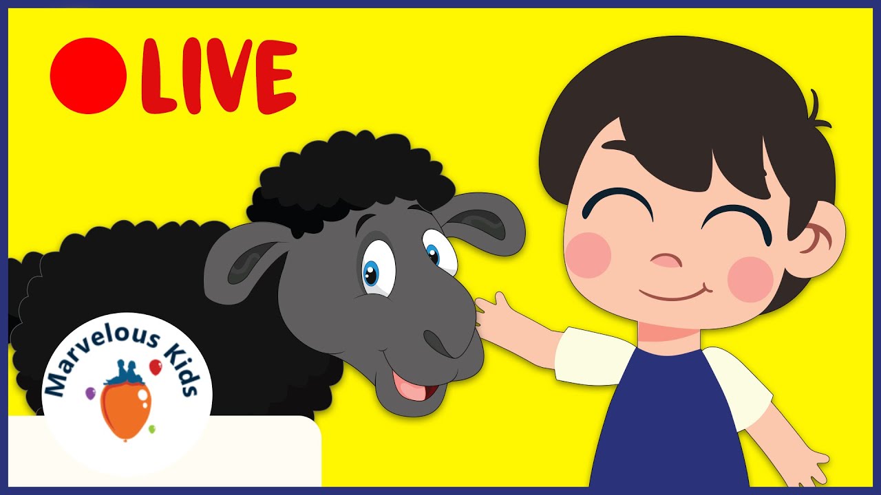 🔴Live - 🎶 Marvelous Kids 🎶 - 🎶Best Nursery Rhhymes for Kids 🎶
