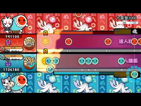 【ドンとカッ分けてみた】 十露盤2000 【OpenTaiko】【太鼓の達人】