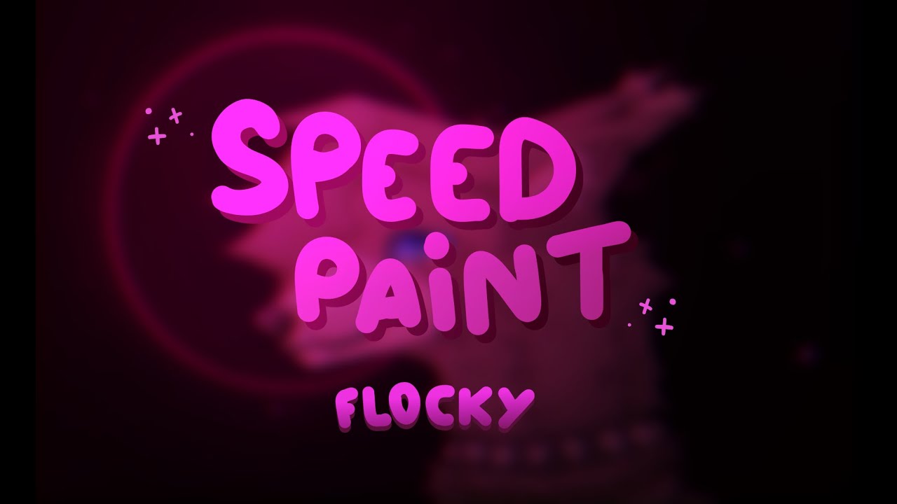 "Pink Light" - Speedpaint / Art Trade com Flocky