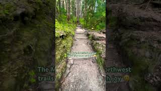 Come with me into a magical forest🌳 #pacificnorthwest #hiking #hikingadventures #naturephotographer
