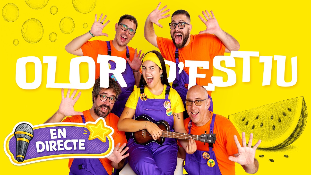 💜 OLOR D'ESTIU 💛 | l'ADA de SOM MAINADA 🎤 EN DIRECTE | La cançó que fa olor de vacances! ☀️🏖️