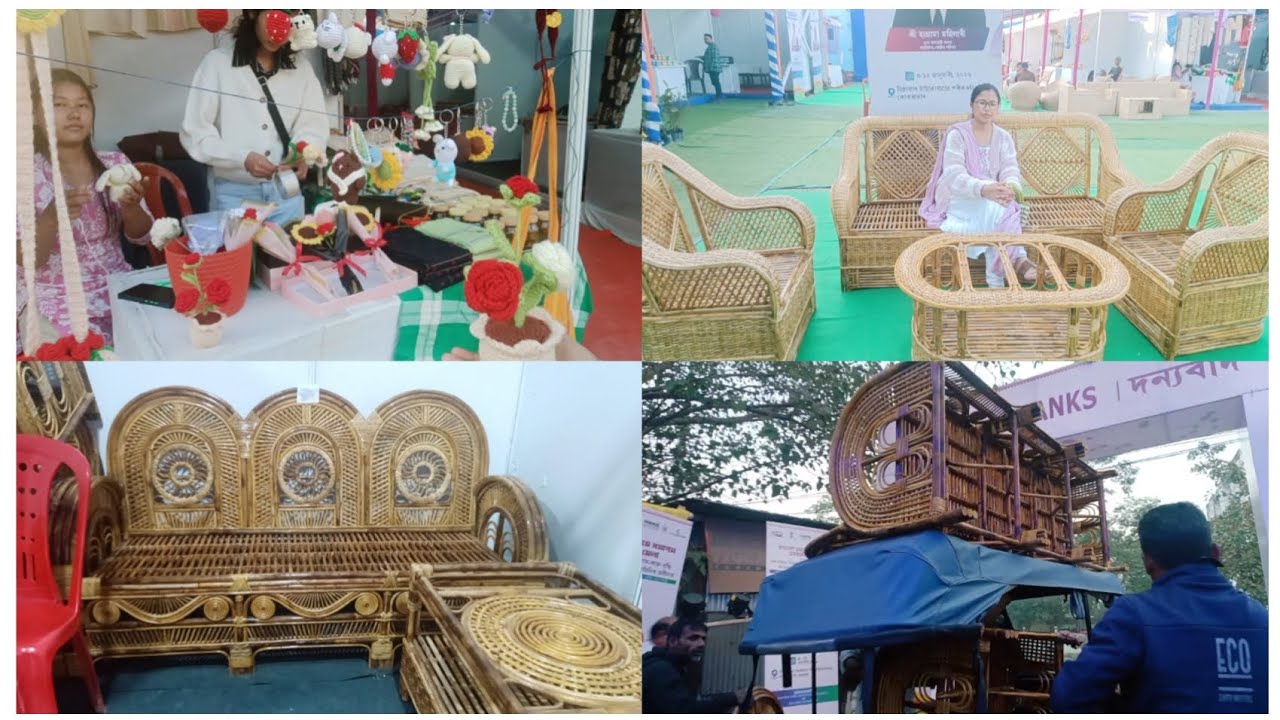 Kokrajhar Expo # beautiful raidwng ni #sofa set#