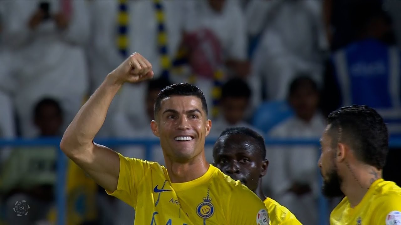 Cristiano Ronaldo Tonight SCORED vs Al Akhdoud 09052024  1080i HD