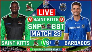 CPL 2026: St Kitts & Nevis Patriots v Barbados Tridents Live Score | SNP vs BT Live Audio Commentary
