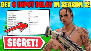 How to Get 0 Input DELAY in Fortnite Chapter 3 Season 3! | Boost FPS and Lower Input Delay EASY!