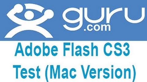 Guru Adobe Flash CS3 (Mac Version) Exam Answers