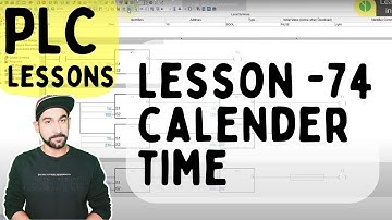 Lesson 74- PLC Calendar Time read and write instruction