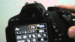 canon av field rebel t4i depth
