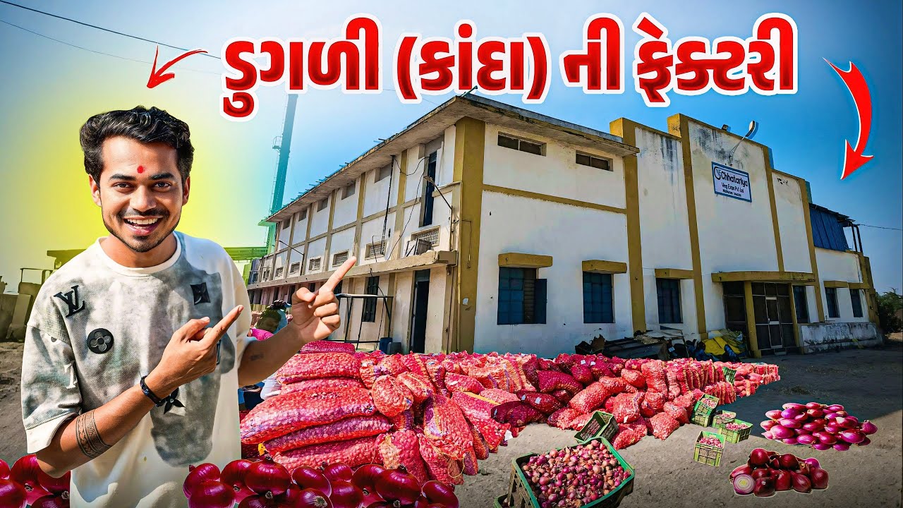 Onion Factory | ડુંગળી (કાંદા) ફેક્ટરી 🏭 | Onion Factory Mahuva | Onion Meking | Chhatariya 
