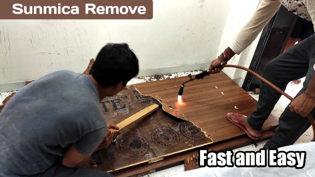 Ply board से पुराना सनमाइका निकालना सीखें Fast और Easy | How to remove ...