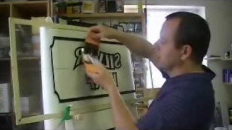 Silver Leaf Gilding Demo