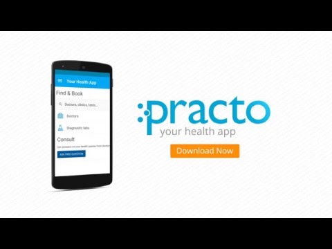 Practo mobile app helps you find the right doctor near you in seconds!