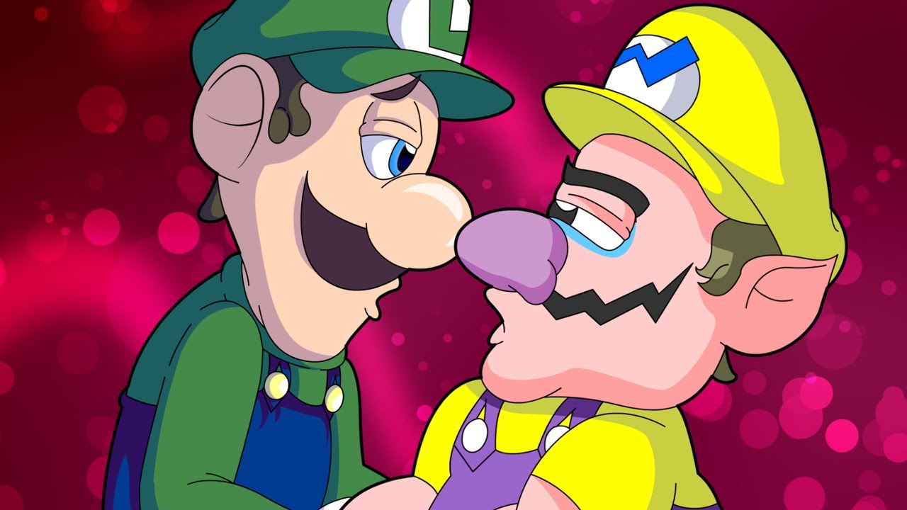 Oh Noooo They Really Do It Wario Date Super Mario Dating Simulator Luigi X Wario Youtube 