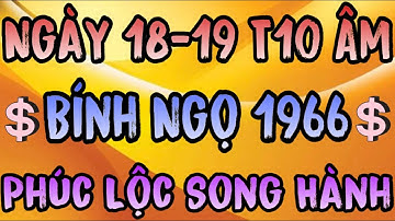 Phúc Lành Trời Ban Tuổi Bính Ngọ 1966: May Mắn Đầy Nhà Ngày 18-19 Tháng 10 Âm Lịch 2025