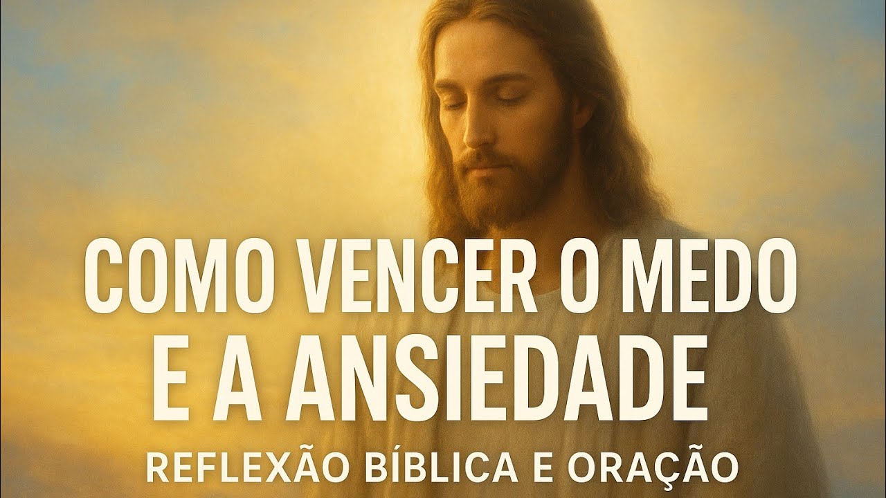 Como vencer o medo e a ansiedade | Reflexão Bíblica e Oração | Minuto ...