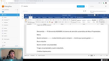 Lección 3-1 Dialogflow.