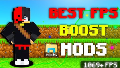 Best Fps Boost Mods PojavLauncher 1.20.1 || 300+ fps Low End Device