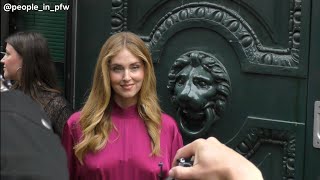 Information Chiara Ferragni - Stella McCartney SS27 fashion show in Paris - 30.09.2026 Update