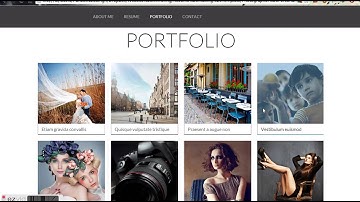 One Page responsive website with Parallax effect in 5$