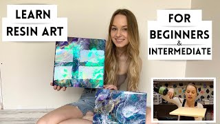 Learn How to do Resin Art! A Detailed Course