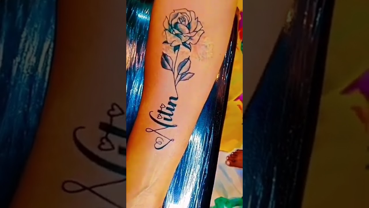 Nitin name tattoo  Nu ink tattoo  Nu ink tattoo zone  Facebook