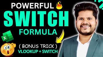 why you should use switch formula in excel ?