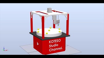 Inverted Scara Model IRB910INV-6kg-0.55m Simulation
