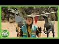 Dino Hide and Seek - Velociraptor Capture | T-Rex Ranch Adventures | Kids Songs | Moonbug Kids