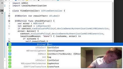 Using TouchID or FaceID in your App
