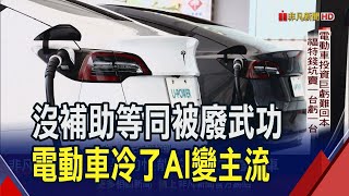 電動車不香了打入冷宮 蘋果壯士斷腕晚了十年  電動車掰掰讓位給AI 力拚無限算力痛點吃電兇｜非凡財經新聞｜20240401