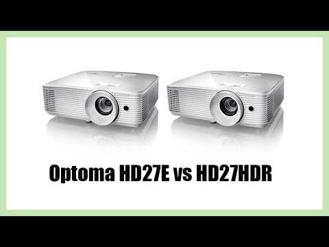 Optoma HD27E vs HD27HDR