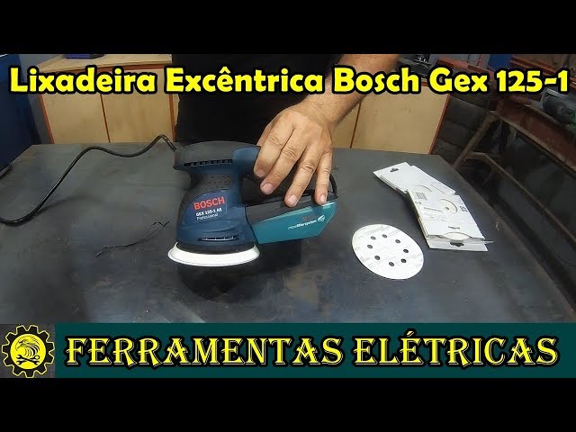 Lixadeira Excêntrica GEX 125-1 AE 