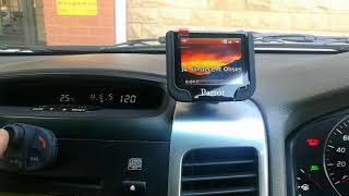 PARROT MKI9200 BLUETOOTH CAR KIT WITH STREAMING MUSIC Parrot MKi9200 Bluetooth car kit installed in a Toyota Prado by Www.GT-installs.co.za