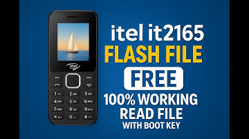 itel it2165 Flash File Free | 100% Working Read File | Itel Keypad Flashing Urdu/Hindi Boot Key
