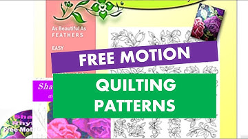 Free Motion Machine Quilting Patterns As Pretty As Feathers with Sally Terry