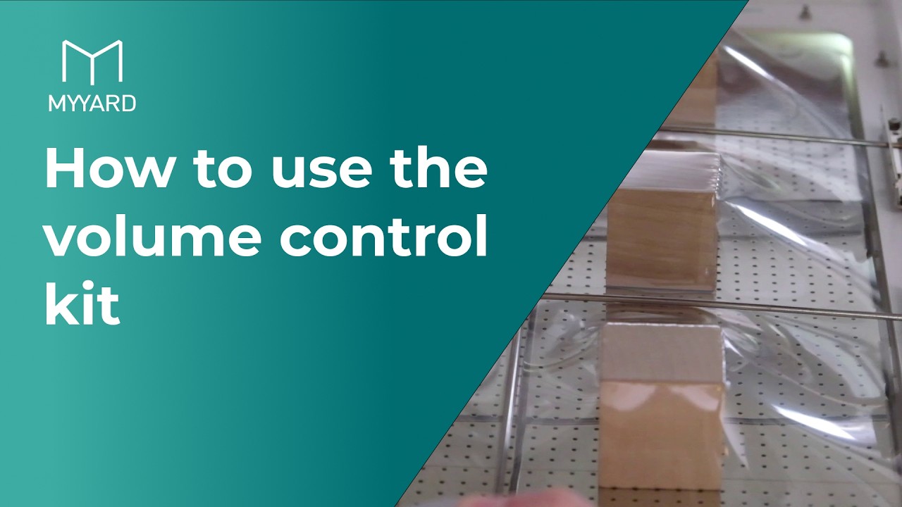 How to use the volume control kit for MY YARD FORMART SE and FORMART 2 ...