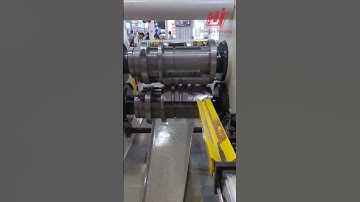 Aluminum blank suits perfectly to roll forging machine. The deformation is finished in few seconds.