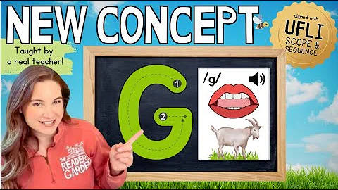 Lesson 16: Letter G /g/ | New Concept Only Phonics Lesson (UFLI Aligned)
