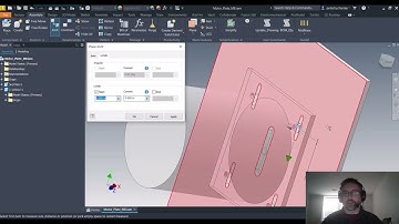 Inventor - Centering a Hole in a Slot with the Joint Command